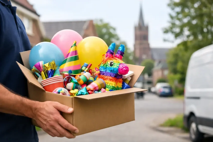 Feest spullen laten bezorgen in Boxtel